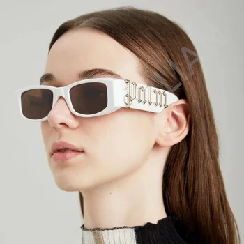  2022 Epocă Mici Punk ochelari de Soare pentru Femei Barbati Retro Designer de Brand Femei Ochelari de Soare Piața UV400 Ochelari de Oculos De Sol
