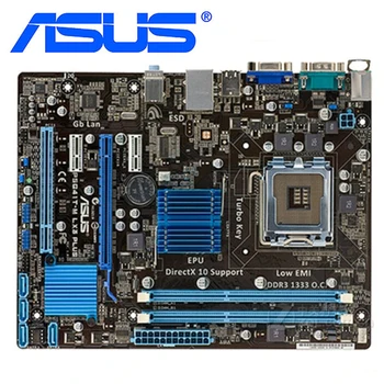  ASUS P5G41T-M LX3 Plus placi de baza LGA 775 DDR3 8GB Pentru Intel G41 P5G41T-M LX3 Desktop Placa de baza Systemboard SATA II Folosit