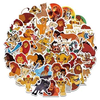  10/30/50PCS Drăguț Desene animate Disney The Lion King Autocolante Impermeabil Laptop Chitara Depozitare Decal Graffiti Autocolant Copii Jucării Clasice