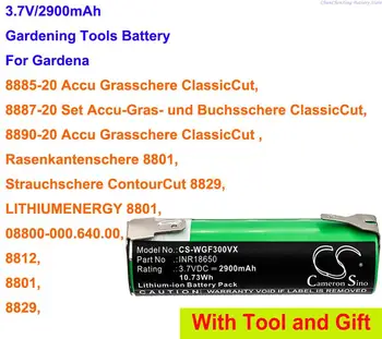  Cameron Sino 2900mAh Baterie pentru GARDENA 8885-20 Accu Grasschere ClassicCut,8887-20,8890-20,8812, Rasenkantenschere 8801, 8829
