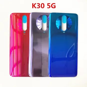  K 30 5G Original, Locuințe Spate Pentru Xiaomi Redmi K30 5G Sticlă Capacul din Spate de Reparare a Înlocui Bateria Telefonului Ușa Caz + Logo-ul Autocolant