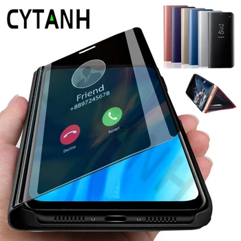  Smart Mirror Magnetic Flip case Pentru Huawei Honor 9x Lite Honor9x Lumina Nan 9xlite jsn-l21 6.5
