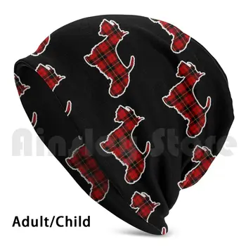  Clanul Wallace Roșu Tartan Scottie Dog Îmbrăcăminte | Scotiana Tartan Pe Pălărie Neagră 819 Pălărie Roșie