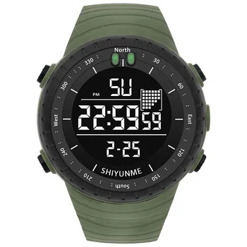  Mens Ceas Militar Rezistent la Apă SHIYUNME ceas Sport Armata LED Digital Încheietura mâinii Cronometrele pentru bărbați