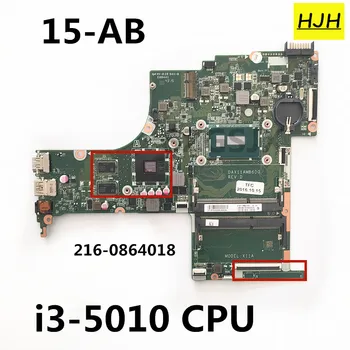  DAX11AMB6D0 Pentru HP 15-AB Laptop Placa de baza TPN-Q158 i3-5010U 100% de lucru 809320-501 809320-001
