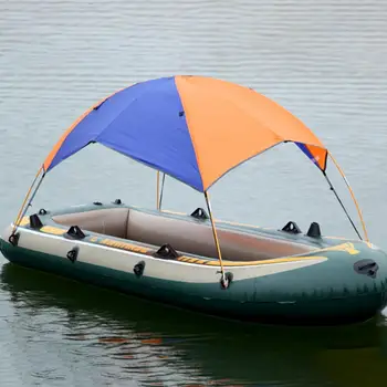  Barca gonflabila Umbrire Tent Impermeabil de protecție Solară în aer liber, Pescuit Cort pentru Vara Cort rezistent la apa Barca de Rafting Caiac Dotari
