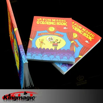  Carte De Magie Mini Dimensiune 13.7*10.3 Multicolor Trucuri Magice Carte De Desene Animate Copil Recuzită Magie