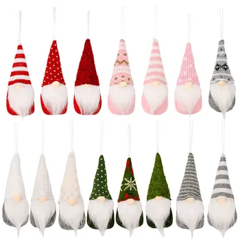  Crăciun Deco Xmas Mini Gnome Fără Chip Pădure Bătrân Papusa Pandantiv 2023 Crăciun Fericit Natal Noel Pomul De Crăciun Decor Navidad