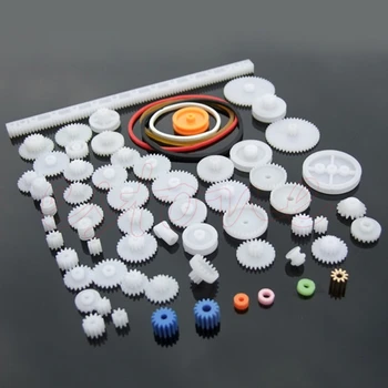  Noi 60pcs Tip mâner din Plastic de Unică Dublu de Reducere Coroana Worm Unelte de BRICOLAJ Robot