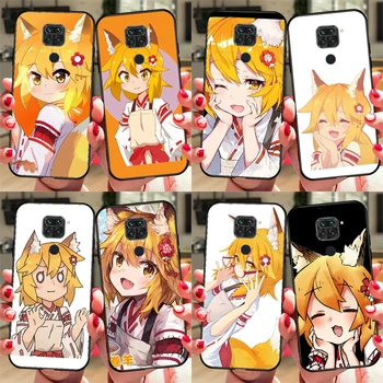  Anime Utile Fox Senko San Telefon Caz Pentru Xiaomi Redmi Nota 11 Pro 10 9 8 8T 11S 10S Capacul din Spate Pentru Redmi 10 9A 9T 9C