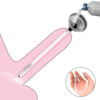  Cateter uretral Penis Plug Jucarii Sexuale pentru Barbati Ejaculare Întârziere Jucărie Gol Uretral Prize Penis Inserție Uretral Sunet Dilatator