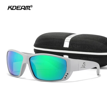  KDEAM de Top Proiectat de Sport în aer liber ochelari de Soare Polarizat Bărbați Pescuit Ochelari de Soare UV400 TR90 Material Cadru Lentile Polarizate KD706